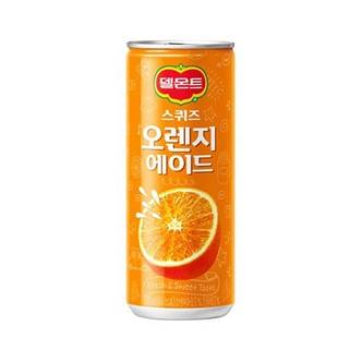  델몬트 스퀴즈 오렌지에이드 240ml x 120캔 / 캔음료