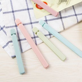 봉지 밀봉 클립 밀폐 집게 5P