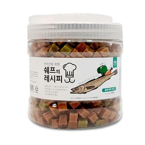 코코브라운 펫슐랭 쉐프의 레시피 황태육포트릿 800g