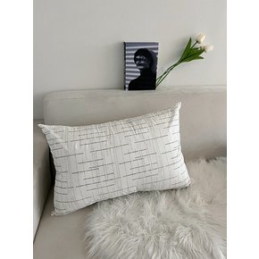 [스타필드수원]피앳유즈 고밀도바이오60수면 레터링 필로우커버(OT740P)