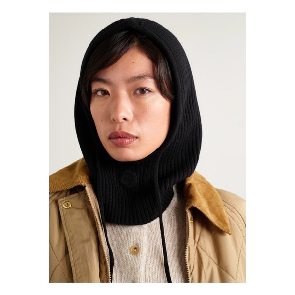 이브살로몬 골지 울 캐시미어 혼방 스누드 블랙 46376663162873898