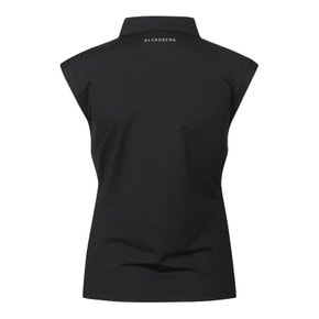 [40% 가격인하] 여성 별 엠포 포인트 드롭 소매 민소매 티셔츠 (821C2TO077BK)