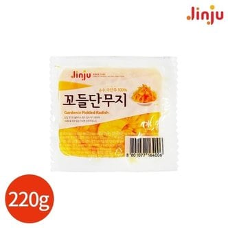 진주햄 진주 꼬들 단무지 220g x 3개