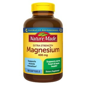 직구) Nature Made 마그네슘 400mg 150정 +30정 추가