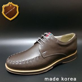 천연소가죽 남성 세미캐쥬얼 스니커즈 로퍼 추천 SMM150 BROWN