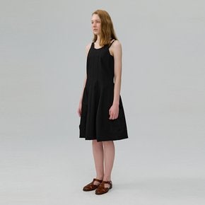 Bell Shaped Cargo Dress_BLACK