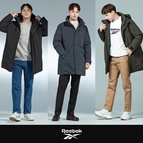 [이월] [REEBOK] NEW 리복 6LAYER 후드 롱패딩 남성 3종 택1