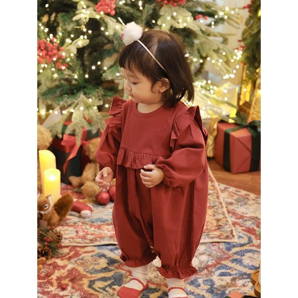 인형같은 아가랑 - 베이비 크리스마스 바디슈트