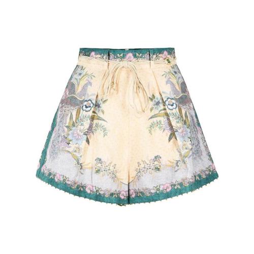 짐머만 숏팬츠 8632ASS262CREAM SCARF FLORAL