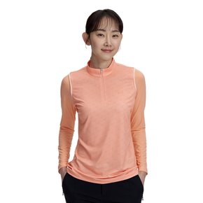 24SS 신상 여성용 긴팔 냉감티 LD 클랩온 하이브리드 집업 티셔츠 MXTST501 (출시가 109000)