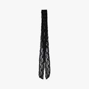 LACE MUFFLER_BLACK