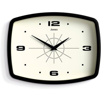  영국 뉴게이트 벽시계 JONES CLOCKS Movie Retro Wall Clock Square Rectangular Kitchen Office