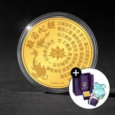 골드팡 24k 금강 반야심경 순금코인 0.2g + 복패키지 ::당일발송::