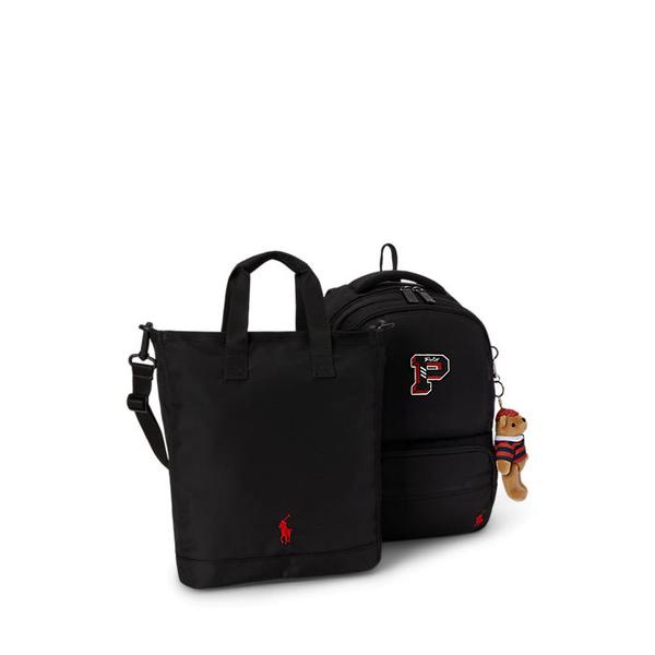 폴로 키즈 남아 8-18세 레터 백팩 앤 슈즈 백 세트(CWPOACCY9P20118001)