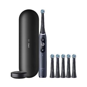 독일 오랄비 전동칫솔 OralB iO 시리즈 7 일렉트릭 Toothbrush with 5 교체 Brush 헤드s 블랙 On