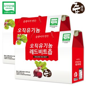 즙쟁이 유기농 레드 비트즙 2박스 60포