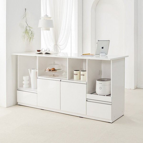 [착불]아이앤 스테른 아일랜드 식탁 도어형 LPM 홈바 1700