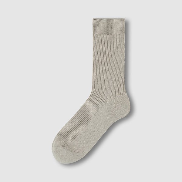 여 코튼 립 장목 양말 1족 J146903143081