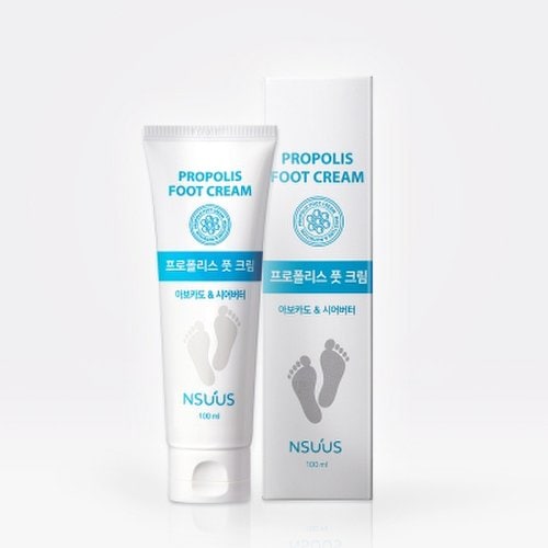 [엔수스]프로폴리스 풋크림100ml-우레아9% 히알루론산 보습 2