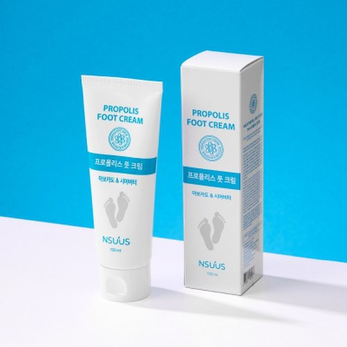 [엔수스]프로폴리스 풋크림100ml-우레아9% 히알루론산 보습 3