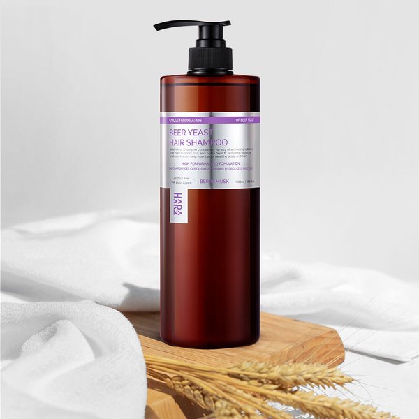맥주효모 샴푸 베리머스크향 1000ml