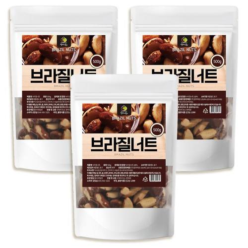 [굿소일] 페루 브라질너트 셀레늄 브라질 넛 넛트 1500g(2)