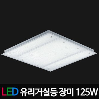 비스코 거실등 유리거실등 장미 125W 삼성칩 LED등기구