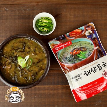 제주푸드마씸 제주해녀가 만든 해삼몸국 400g (제주산 모자반/해삼 함유)