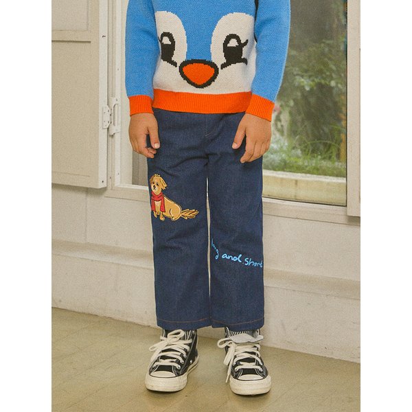 코리 키즈 기모 청바지