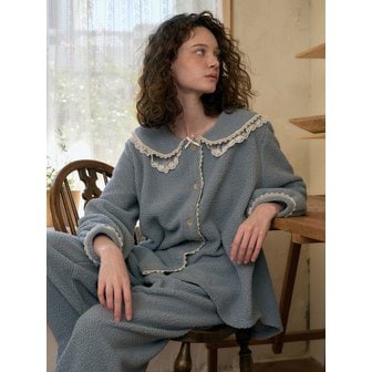 울랄라 디엘2 긴팔 투피스 블루 (보아털)