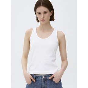 basic sleeveless_ivory