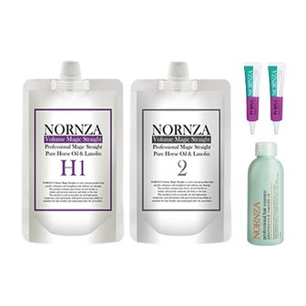 NORNZA 노른자 볼륨매직약 파마약 H200+에센스+보라 헤어앰플