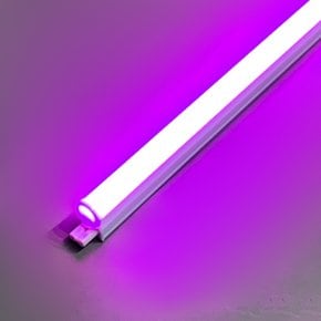 DS더쎈 색T5칼라 LED5W 보라 300mm 인테리어 간접조명