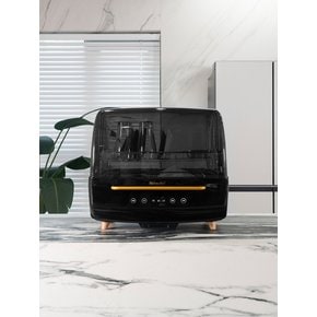 울트라 70L 8인용 UV-C LED 고온 살균 식기건조기 HTD-3300 열풍 젖병소독기