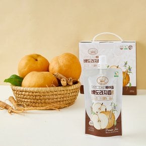 배어듦 물한방울 안들어간 국내산 배도라지즙 90ml 15팩