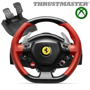 트러스트마스터 Ferrari458 Spider 레이싱 휠(XBOX ONE / 시리즈 X S용)