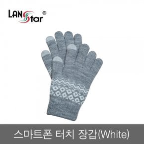 라인업시스템 LANSTAR 스마트폰 터치 장갑 , 그레이 LS-STG