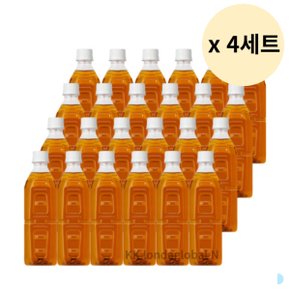 식후비법 W차 무라벨 식이섬유 음료 탕비실 500ml 96p