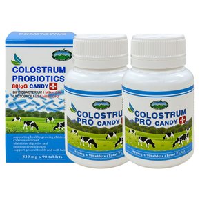 호주 네이쳐스탑 Colostrum 초유 프로바이오틱스 80lgG 90정 2팩