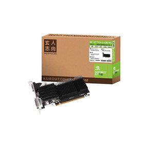 전문가 지향 NVIDIA GeForce GT 710 탑재 그래픽보드 1GB GF-GT710-E1GB/HS