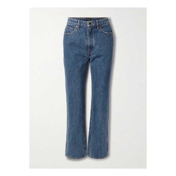 케이트 아비게일 크롭 하이라이즈 스트레이트 진 블루 1647597349546521