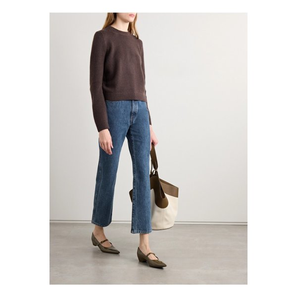 케이트 아비게일 크롭 하이라이즈 스트레이트 진 블루 1647597349546521