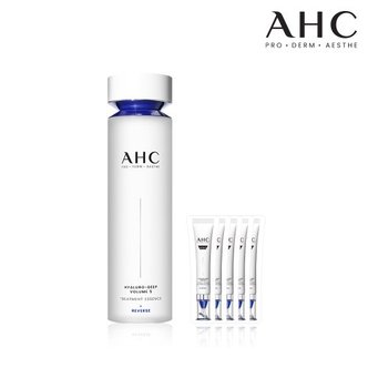 AHC [선물대전] 프로샷 히알루로 딥볼륨5 트리트먼트에센스 130ml+아이크림1mlx5매