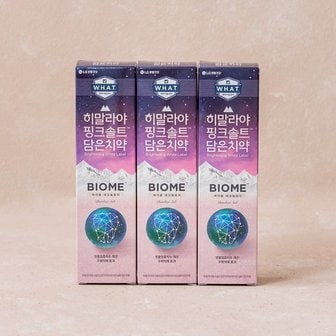 엘지생활건강 [1+1] 히말라야 핑크솔트 바이옴치약 100GX3