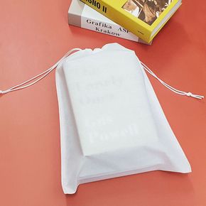 부직포 가방 화이트 대