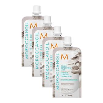  MOROCCANOIL 모로칸오일 플래티넘 컬러 디포지팅 헤어 마스크 30ml 4팩