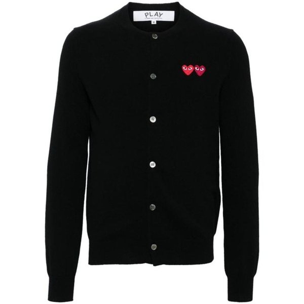 25FW 꼼데가르송 가디건 AXN0570511 BLACK DOM