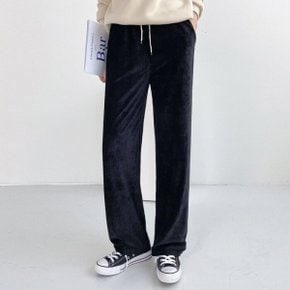 와이드/조거 ver. 글로리 와이드 하코 조거 벨벳 골지 팬츠 코듀로이 주머니 있음