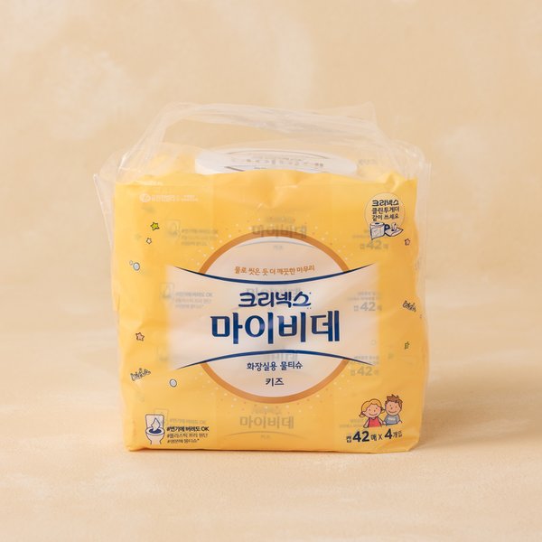마이비데 키즈 물티슈 42매*4입