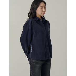 [인플루언서 세영 w/] Monkey Lady Workwear Corduroy Shirts_Navy